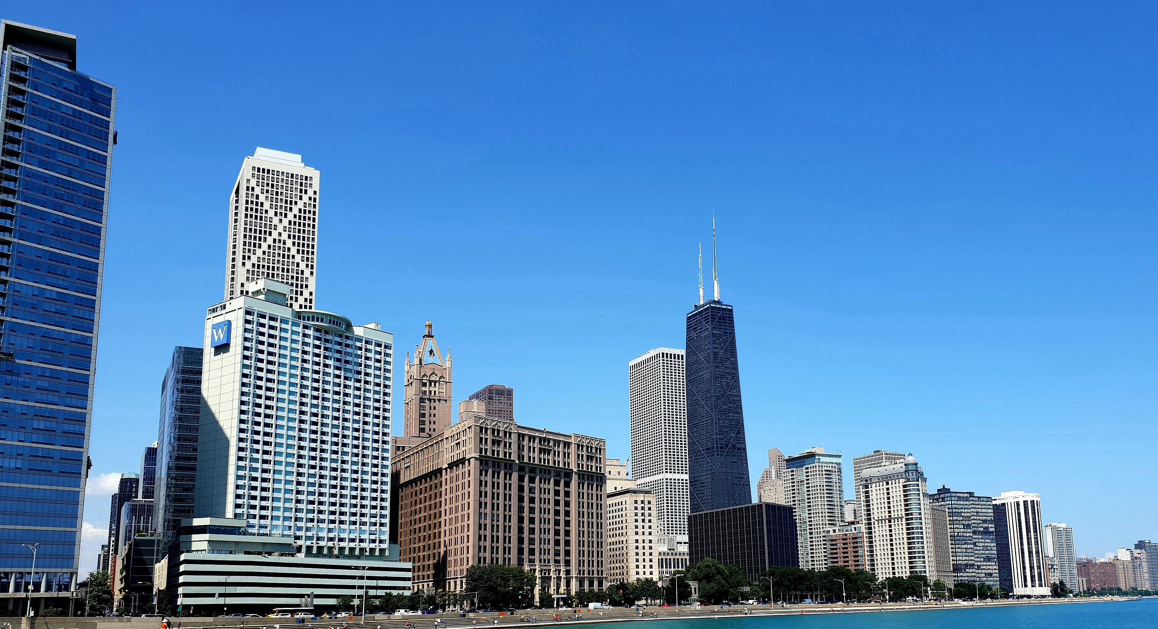 Chicago Beachfront Skyline